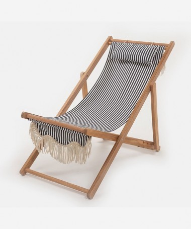 Sling Chair - Navy Stripe - Business & Pleasure