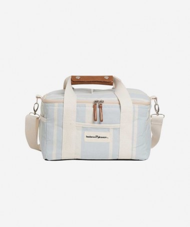 Cooler Bag - Vintage Blue Stripe -